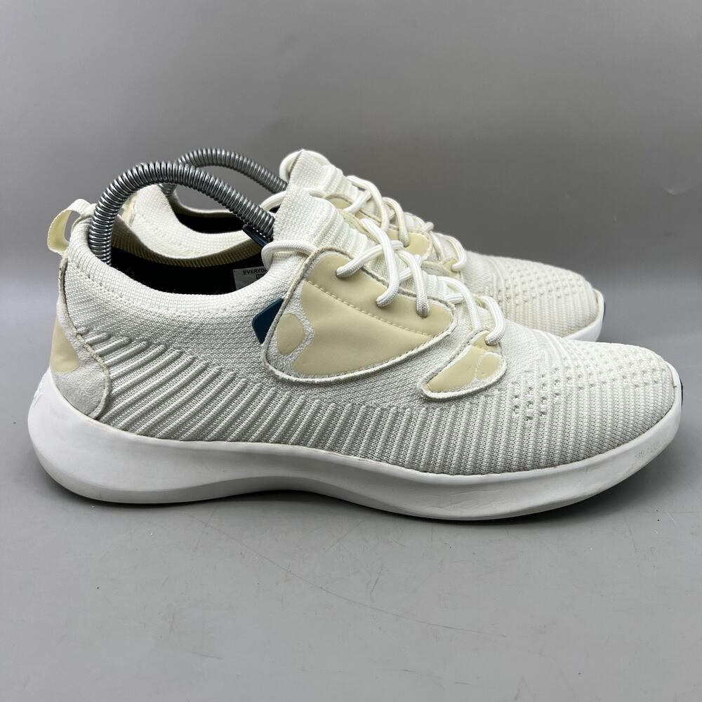 Vessi Everyday 2.0 Waterproof Shoes Women Size 10 White Knit‎ Comfort Sneakers